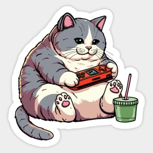 Caturday Game Day Sticker